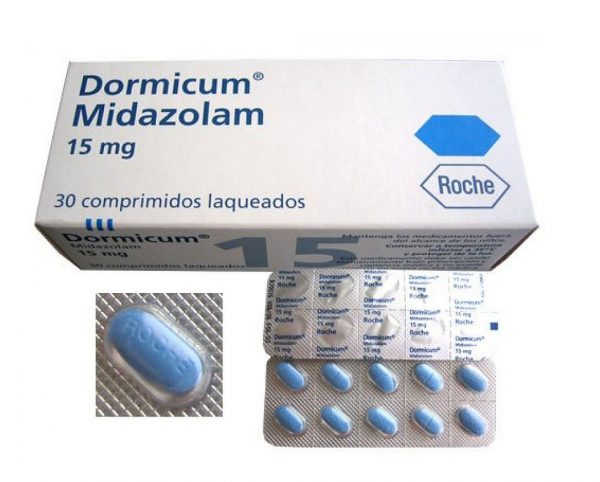 DORMICUM (Midazolam) 15mg